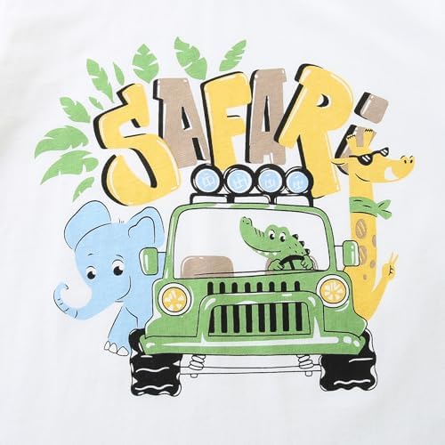 Bumeex Toddler Boys Safari-Jeep Set Soft Comfortable