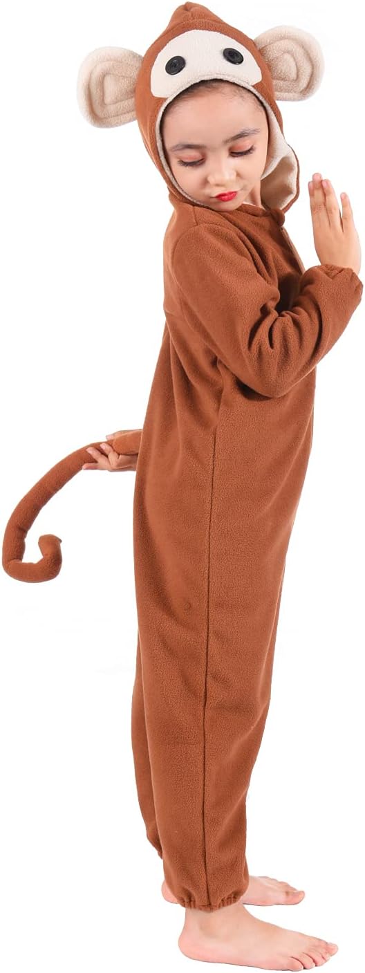 Tao-Ge Kids Monster Monkey Onesie Costume Boys Girls Halloween Trick