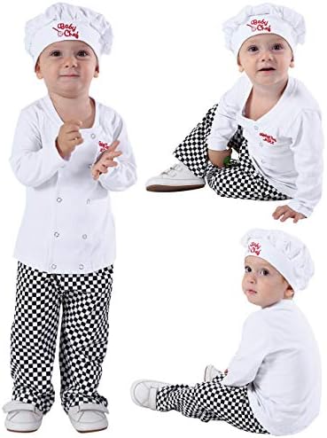 COSLAND Baby Chef Costume