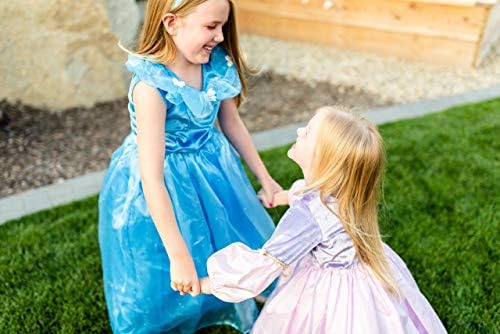 Little Adventures Deluxe Cinderella Butterfly Princess Dress Up Costume for Girls