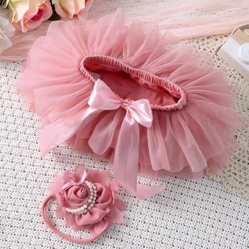 Perfect for newborn photography Vomdrok Tutu Skirt and Headband