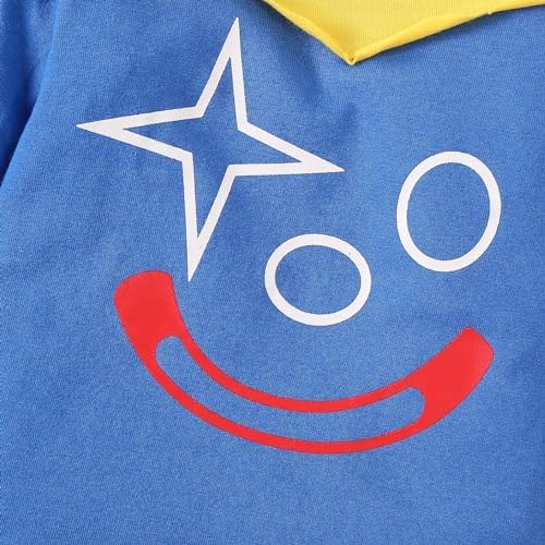 VINUOKER Baby Boy Halloween Clothes Halloween clown outfit funny infant clown costume