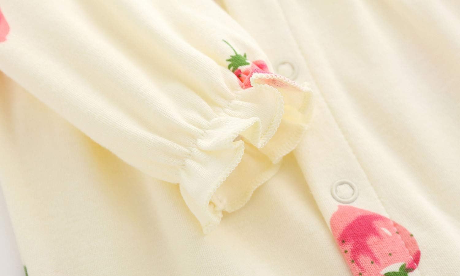 Baby One Piece Romper Soft Cotton Sleepwear for 0-12 Month Infant