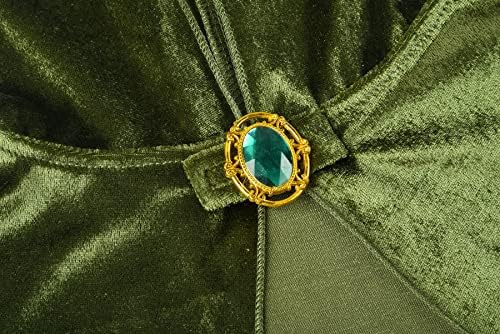 Elegant Archer Green Costume