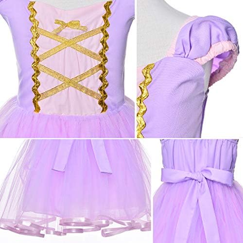 Joy Join Princess Long Hair Costume Collection for Toddler Girls