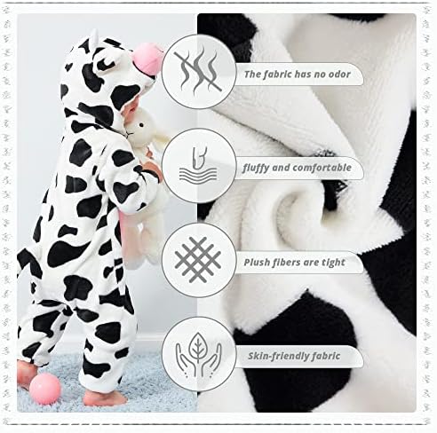 Cute Flannel Romper for Babies Winter
