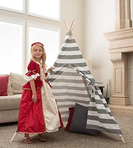 Enchanting Winter Princess Dress Up Costume Perfect for Hero Girls and Halloween