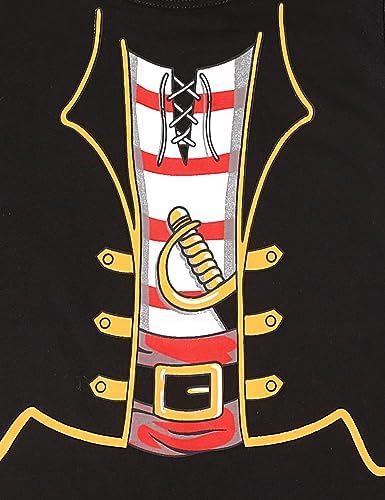 COSLAND Baby Pirate Costumes 0-24 Soft Cotton Casual Look
