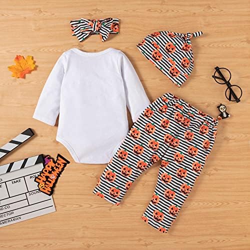 3-18 Months Halloween costume pumpkin design soft baby sets AH-H