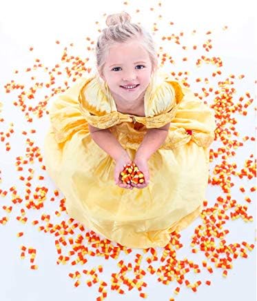 Machine Washable Yellow Beauty Princess Costume for Kids