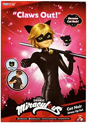 Mirror Cat Noir Super Hero Role Play Set for Kids