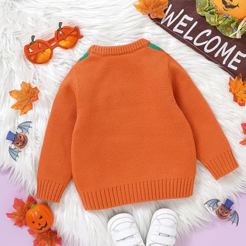 Warm Halloween Knitted Sweater - Autumn Baby Clothing