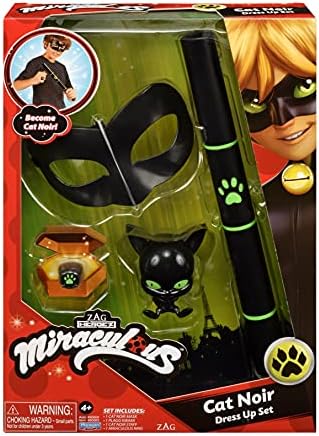 Mirror Cat Noir Super Hero Role Play Set for Kids