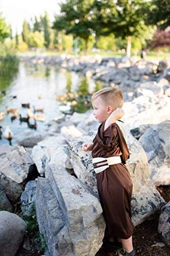 Little Adventures Galactic Warrior Hooded Robe with Belt