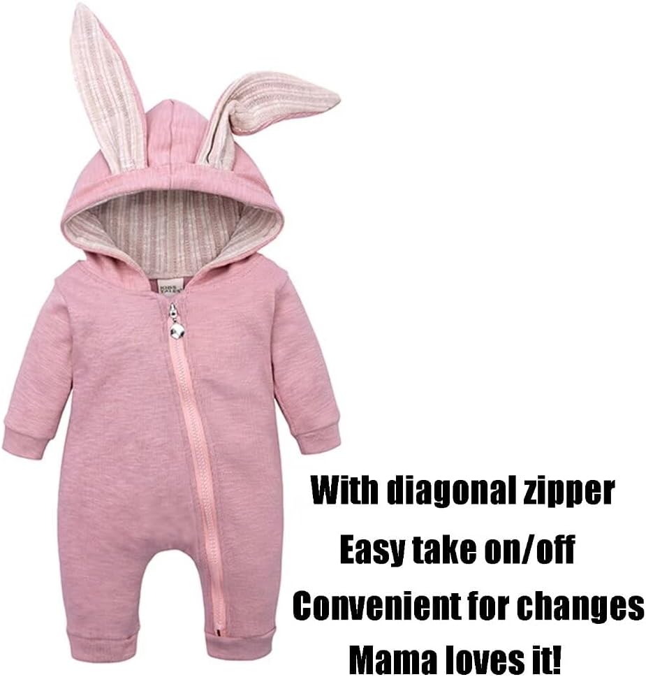 Easter bunny costume for babies soft stretchy multiple sizes