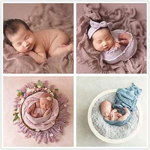 Vemonllas Newborn Baby Girls Photography Decorative Blanket