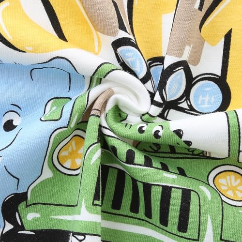Bumeex Toddler Boys Safari-Jeep Set Soft Comfortable