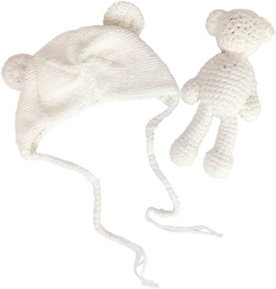 Cute Bear Bear Hat with Bear Doll for Babies