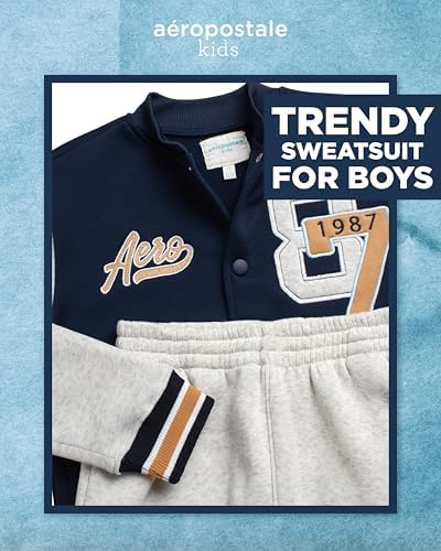 Bomber Jacket Jogger Set for Boys