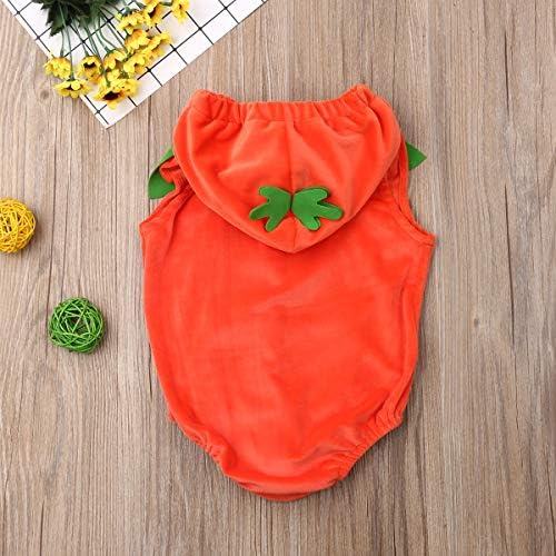Merqwadd Halloween Toddler pumpkin costume