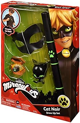 Mirror Cat Noir Super Hero Role Play Set for Kids
