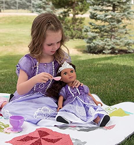 Little Adventures Princess Dress Up Costume for Kids Fun Machine Washable