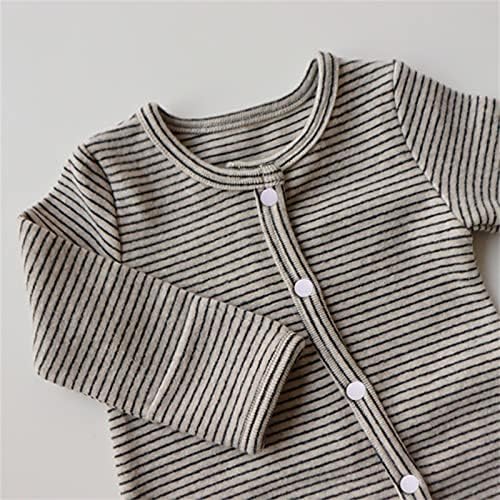SZZY Baby Romper Autumn Striped Long Sleeve Jumpsuit 12-18 Months