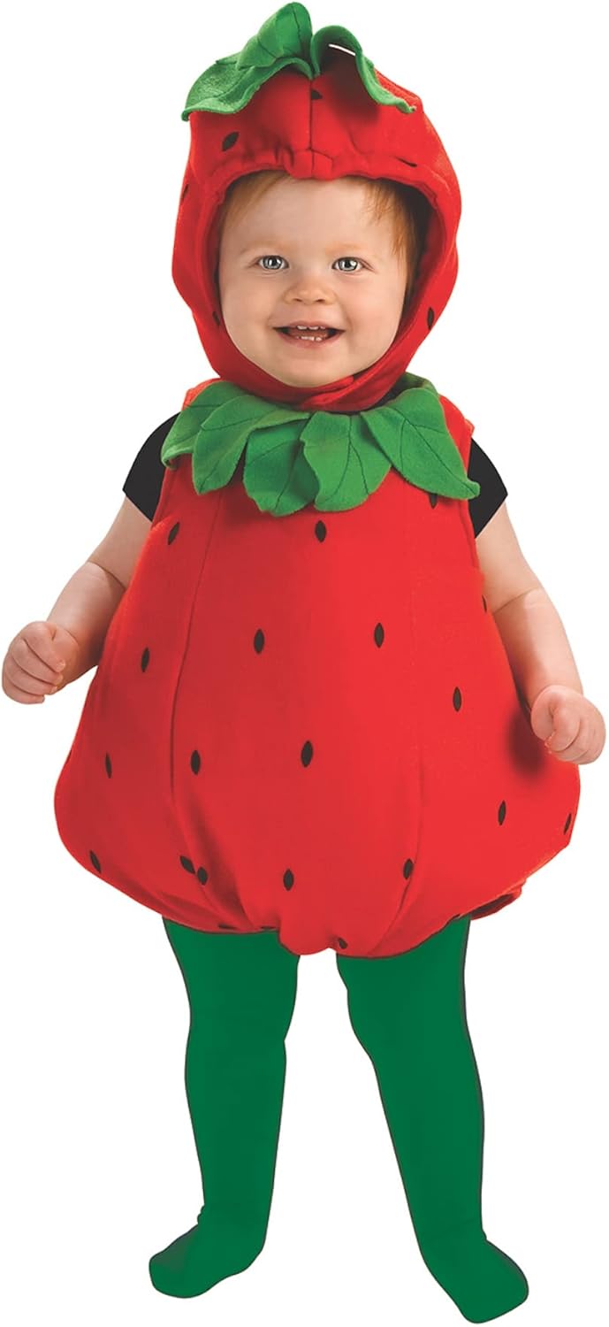 Deluxe Rubies Berries Red Costumes for Baby Girls