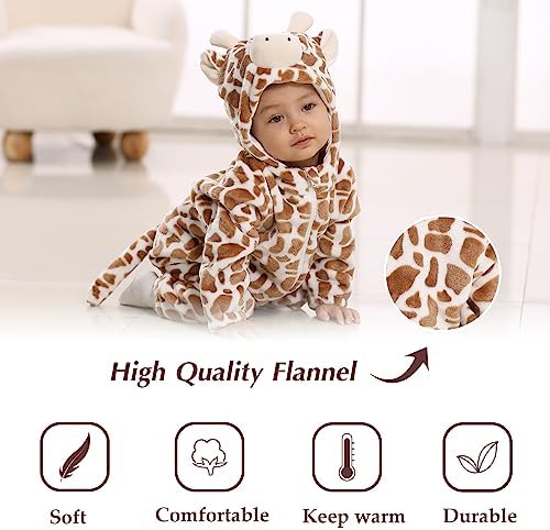 TONWHAR Unisex-Baby Halloween Animal Onesie Cartoon Animal OutcomeRomper for Kids