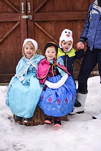 Dress Up as the Ice Princess Machine Washable Play-Friendly Kids Costumes