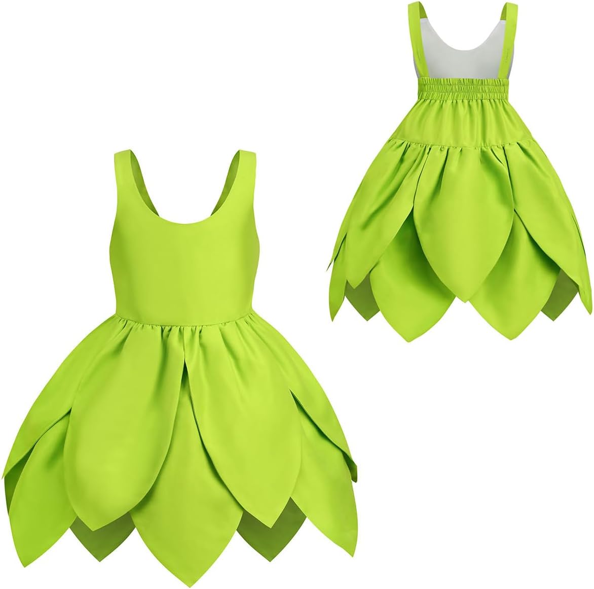 Princess model Green Dress with Wings Toddler Halloween Costume