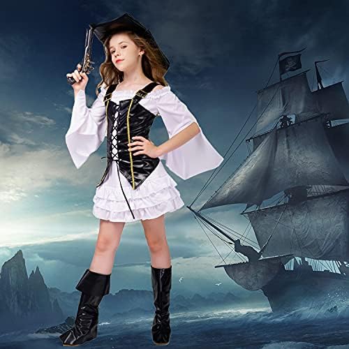 Kids Girl Pirate Halloween costumeHalloween costumeHalloween outfit