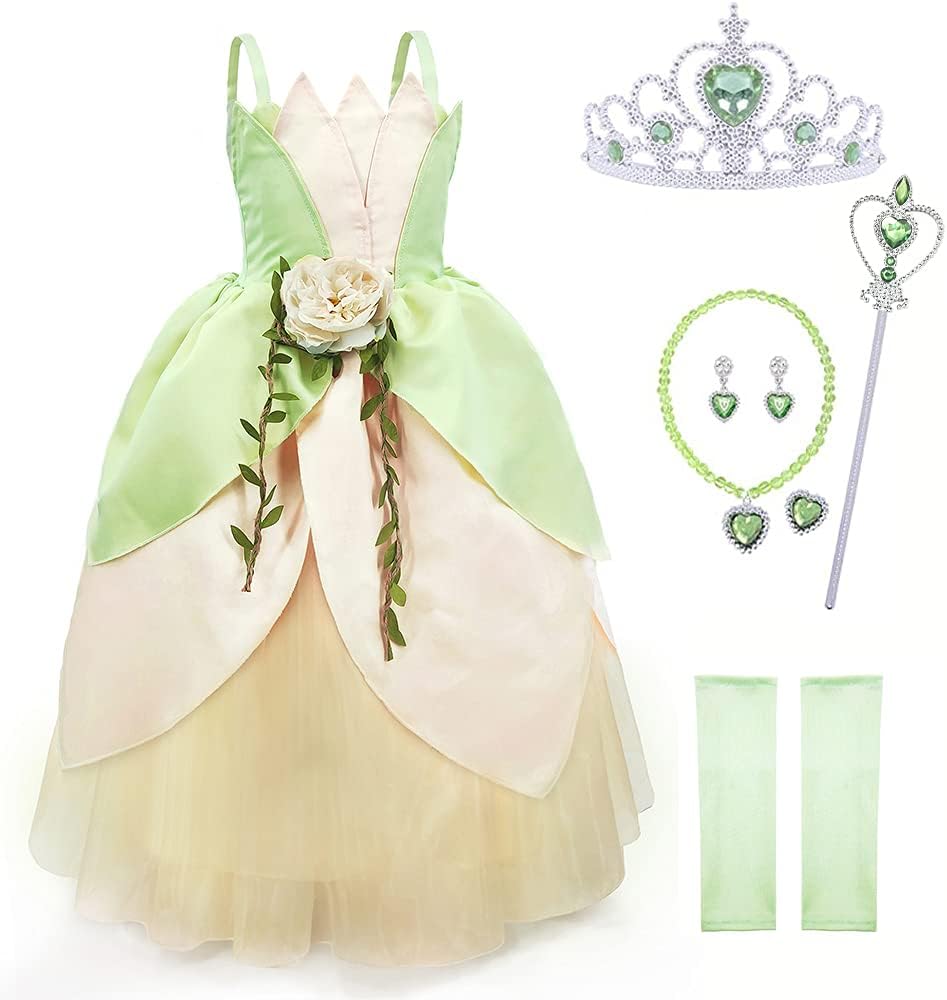 TYHTYM Princess Halloween Party Costume for Little Girls