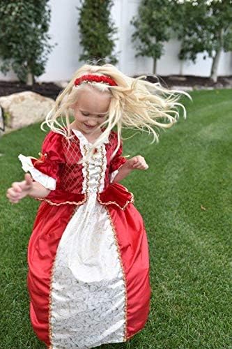 Enchanting Winter Princess Dress Up Costume Perfect for Hero Girls and Halloween