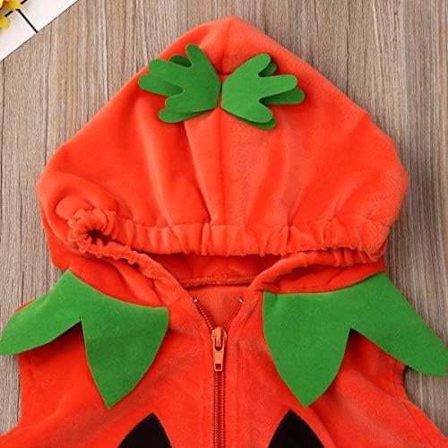 Merqwadd Halloween Toddler pumpkin costume