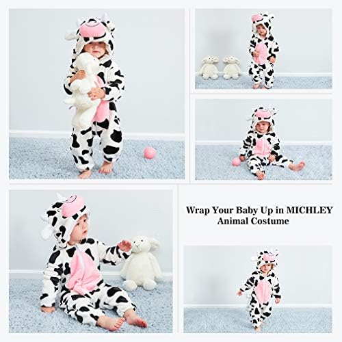 Cute Flannel Romper for Babies Winter