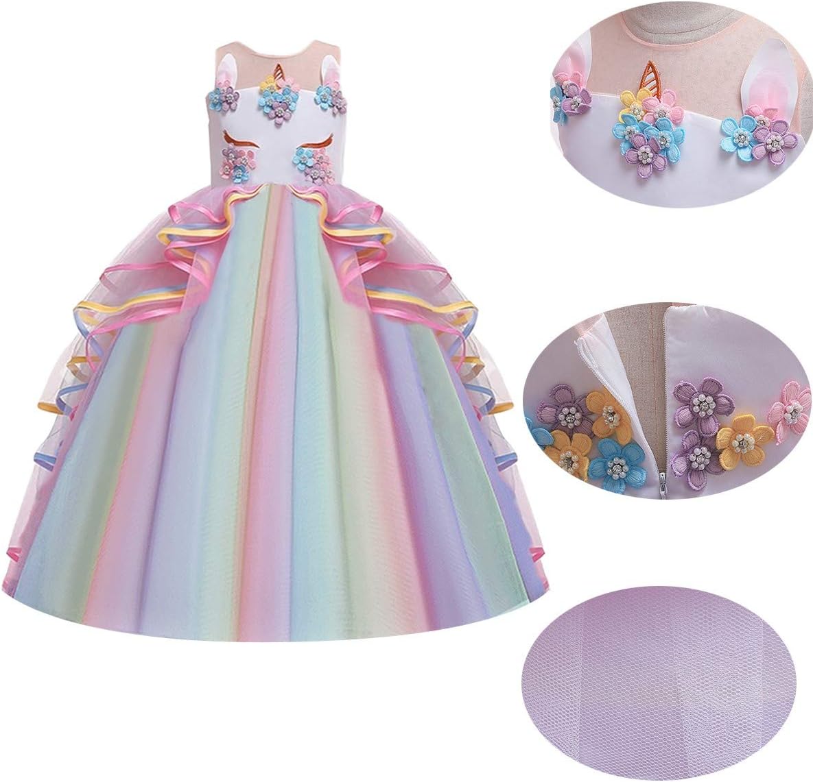 Fancy Unicorn Long Maxi Dress