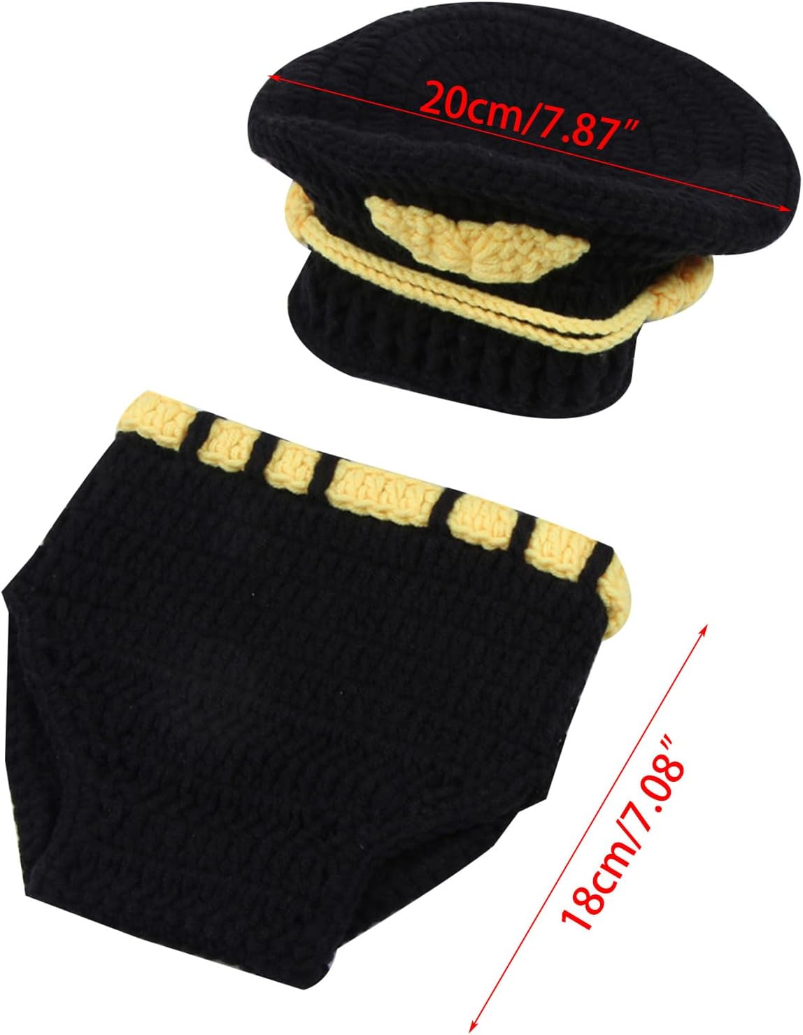 Vomdrok Baby Costume Set Kids Photography Props