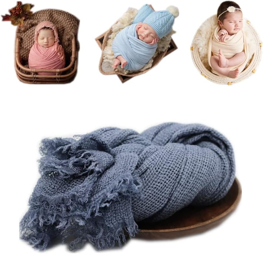 Vemonllas Newborn Baby Girls Photography Decorative Blanket