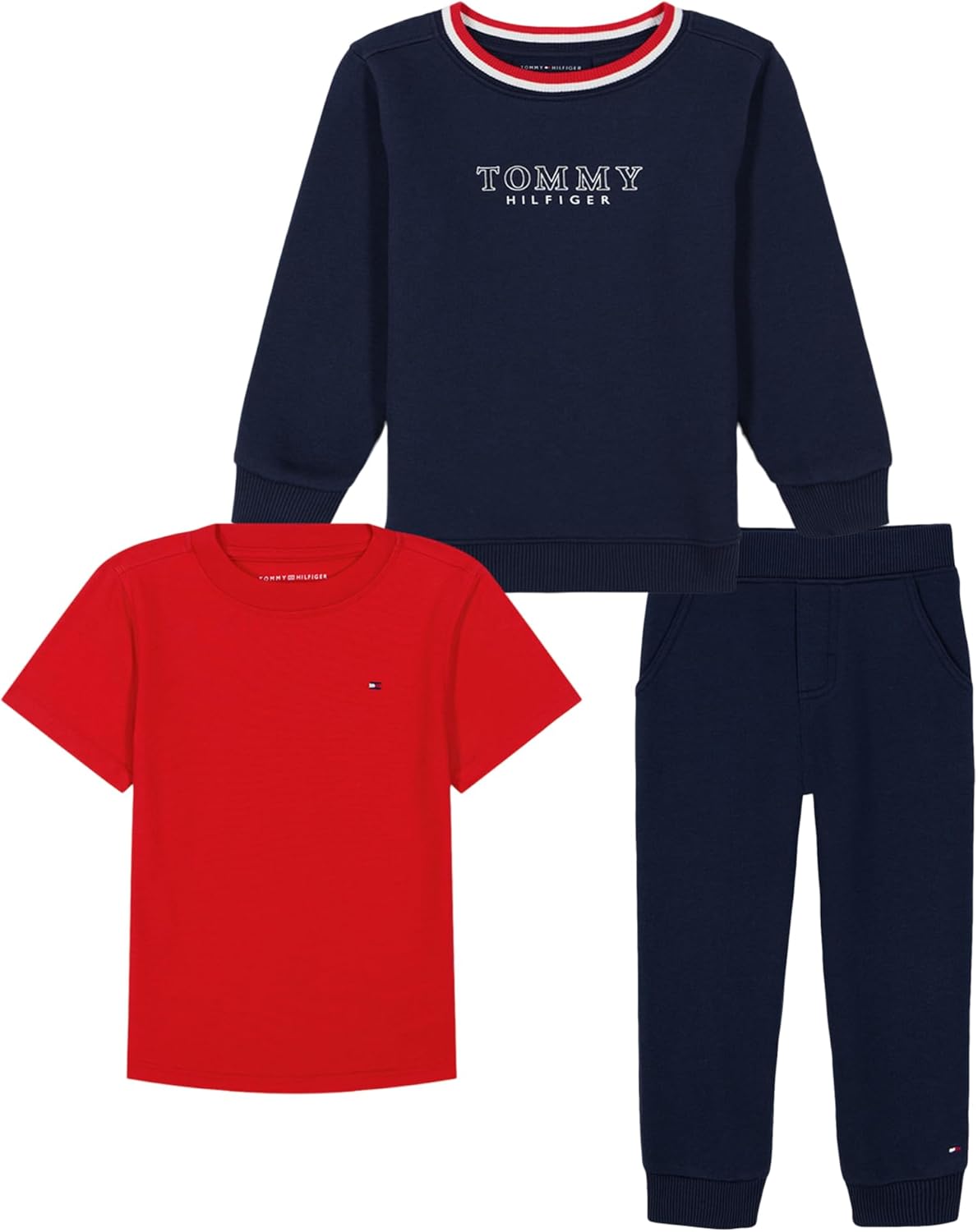 Stylish 3-Piece Jogger Set for Boys
