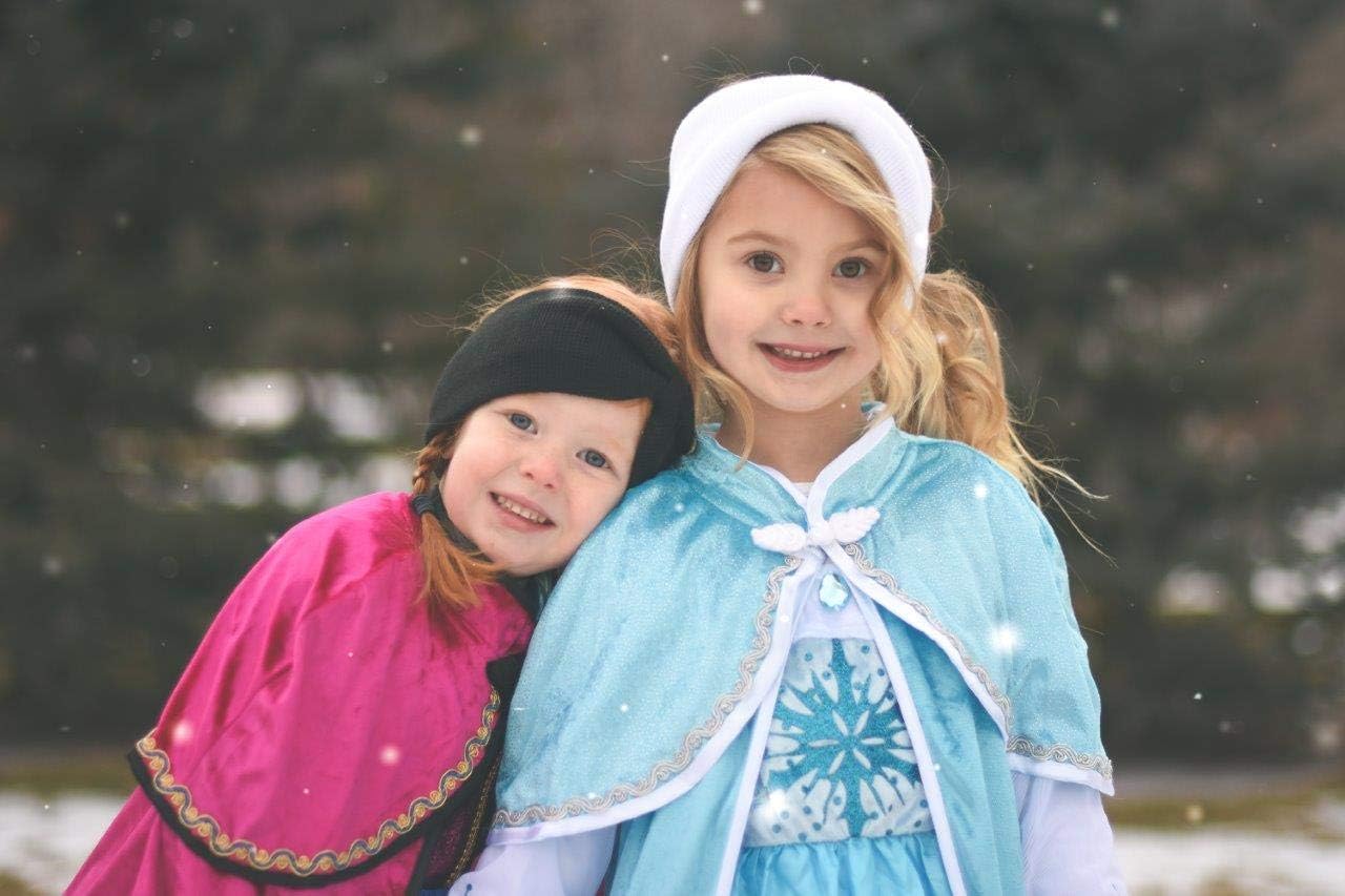 Dress Up as the Ice Princess Machine Washable Play-Friendly Kids Costumes