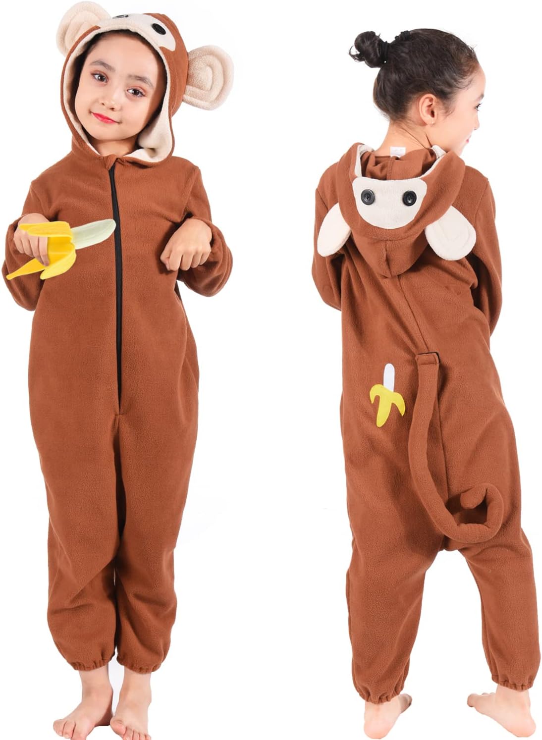 Tao-Ge Kids Monster Monkey Onesie Costume Boys Girls Halloween Trick