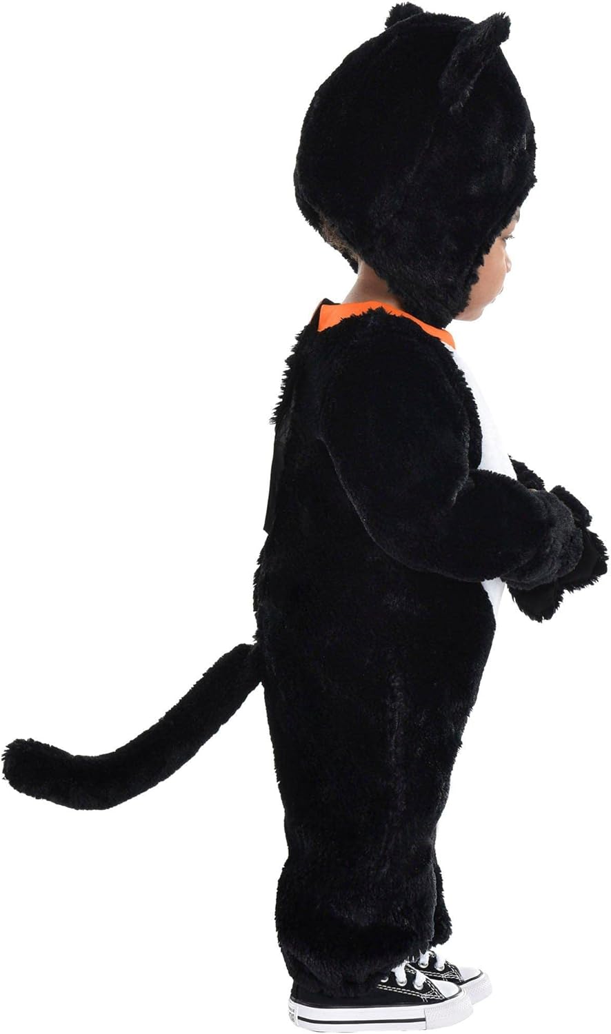 Cuddly Black Cat Costume for Kids