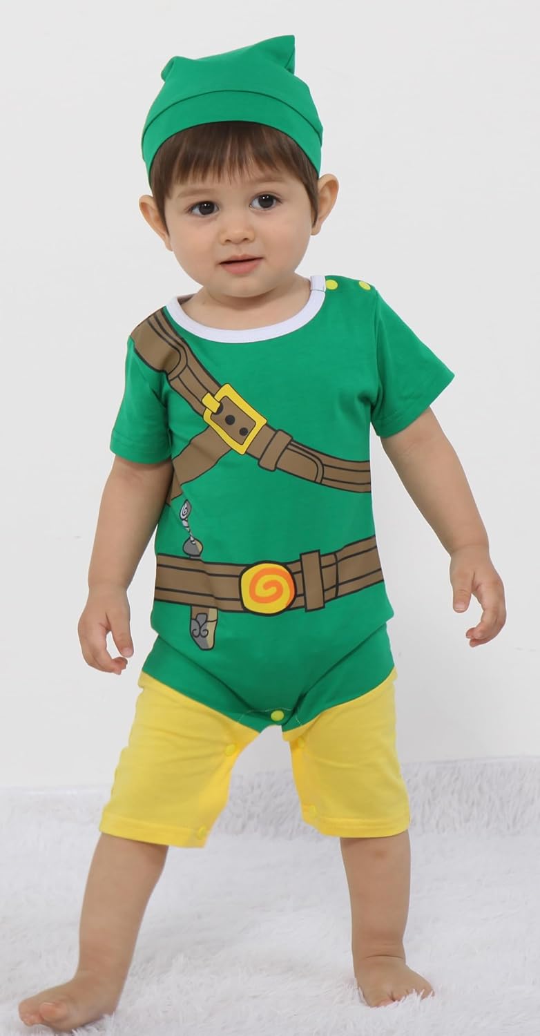 Baby Boy Outfit - Cute Romper for Toddler - Bebkuebe Costume