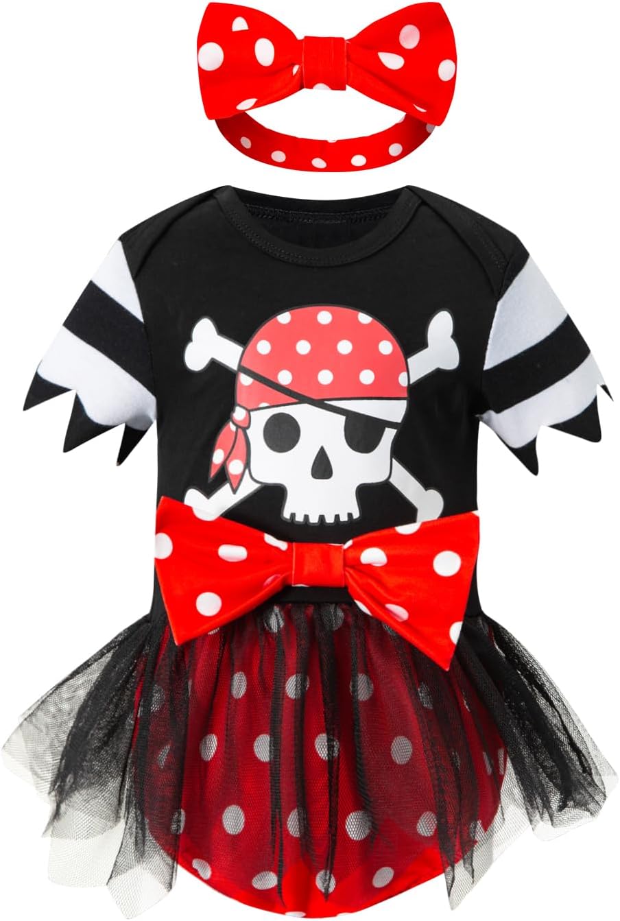 Baby Princess Halloween Dress with Headband
