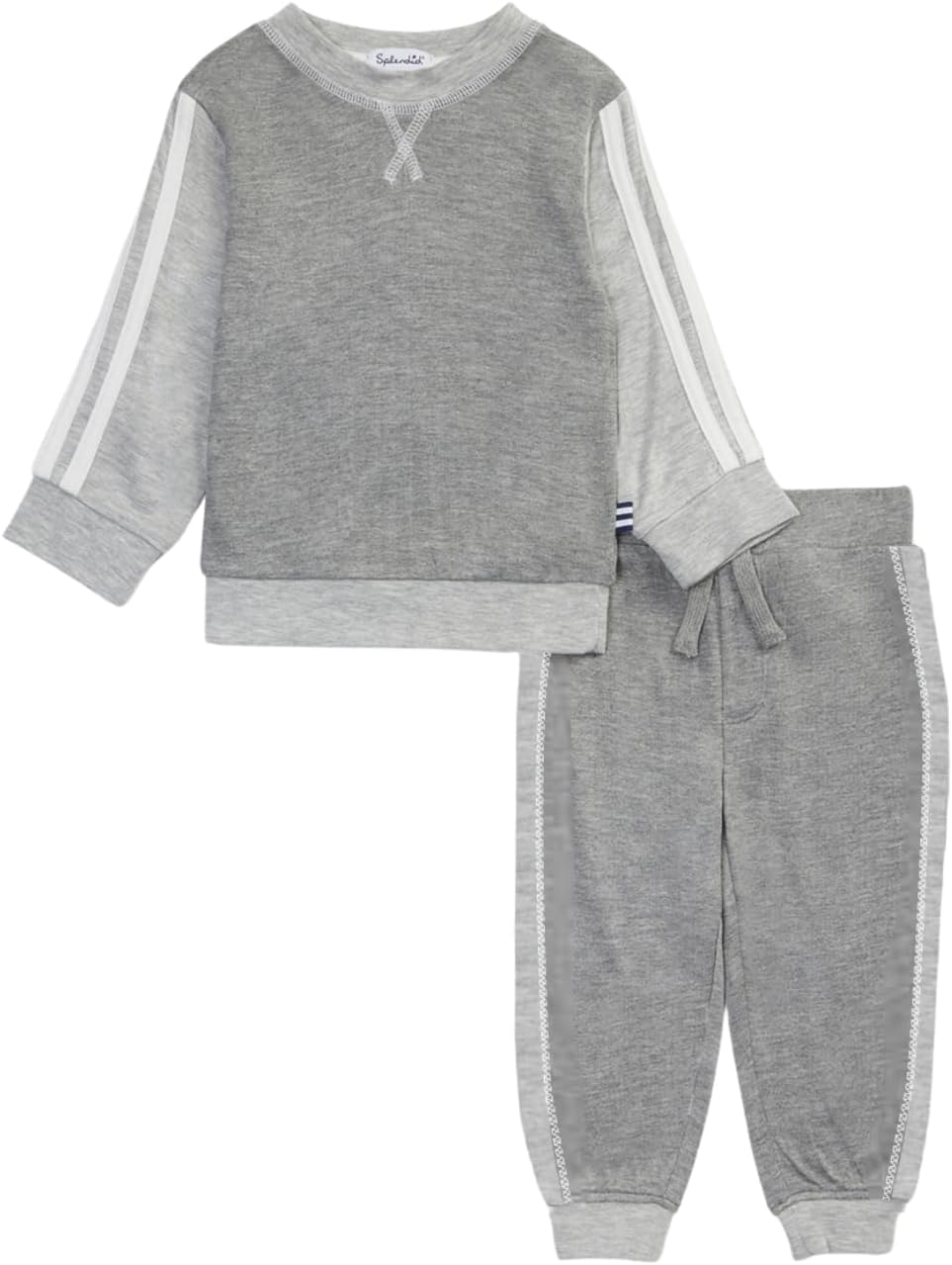 Perfect Stripe Long Sleeve Set for Boys