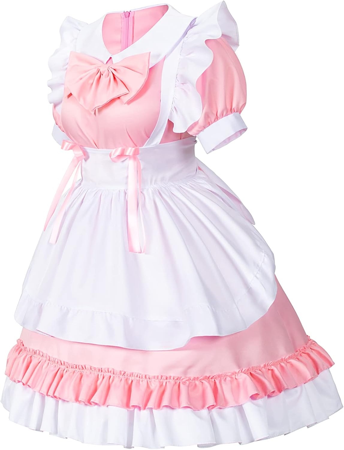 Kawaii Anime French Maid Costume Set for Girls