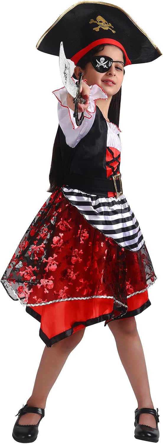 Girls Pirate Costume for Halloween Kids Costumes Kids Love