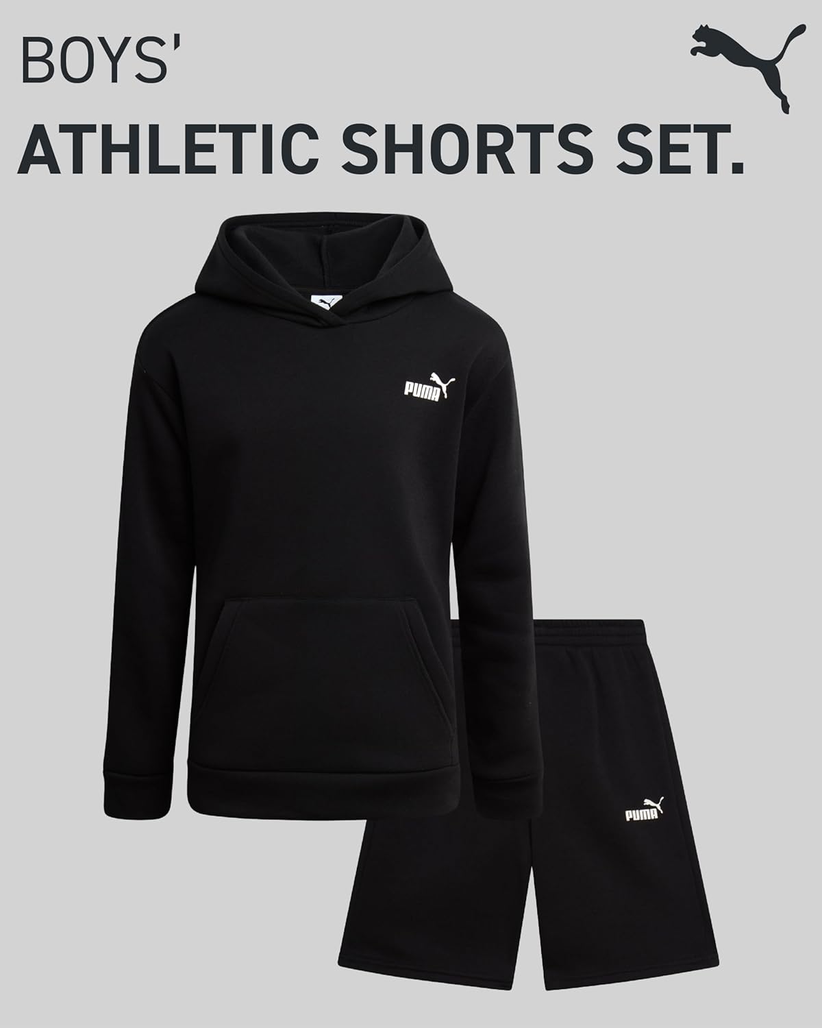 PUMA Boys Active Set Comfort Style for Boys Ages 8-16
