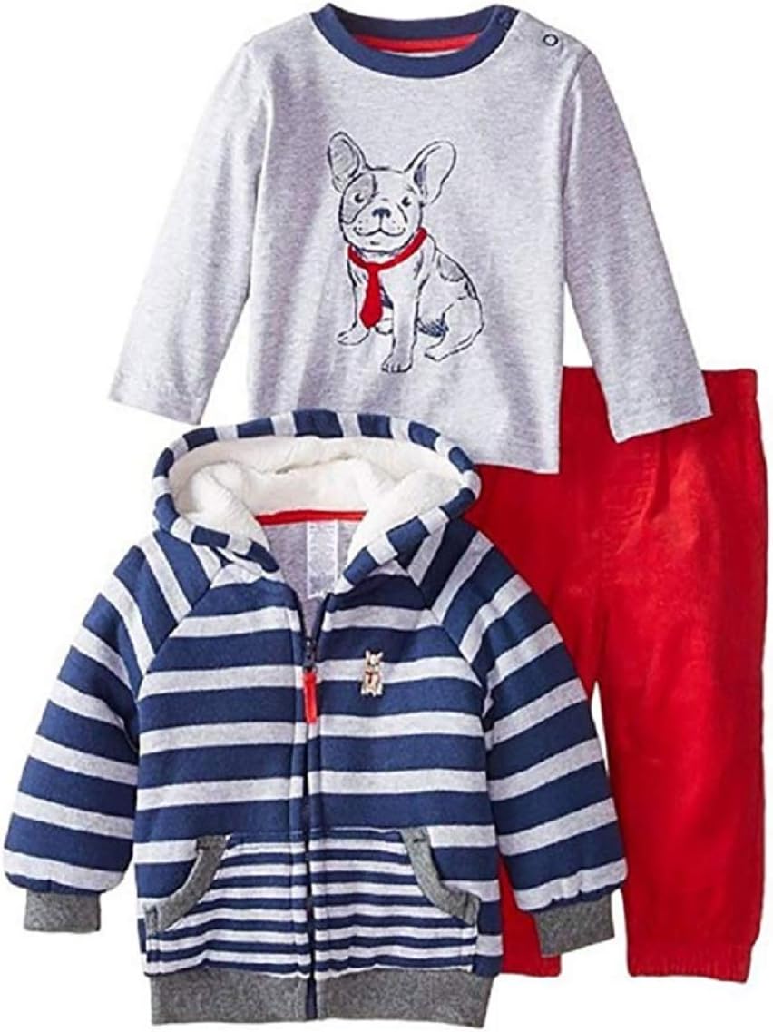 Little Me Toddler Boys Dog Joined Your Team in Four-Wheel Adventure